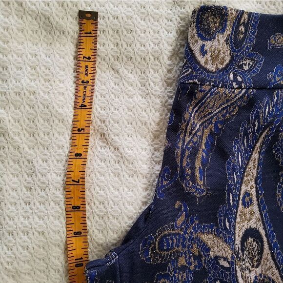 Anthropologie Maeve Maria Paisley Flare Pants Size 2 - Picture 9 of 10